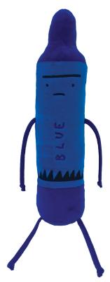 The Day the Crayons Quit Blue 12 Plush By Drew Daywalt Cover Image