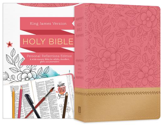 Personal Reflections KJV Bible [Rosegold Bloom] By Compiled by Barbour Staff Cover Image