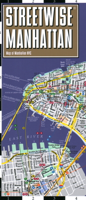 Streetwise Manhattan Map - Laminated City Center Street Map of Manhattan, New York (Michelin Streetwise Maps)