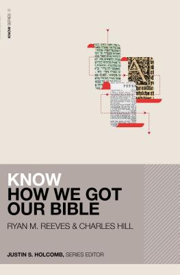 Know How We Got Our Bible Cover Image
