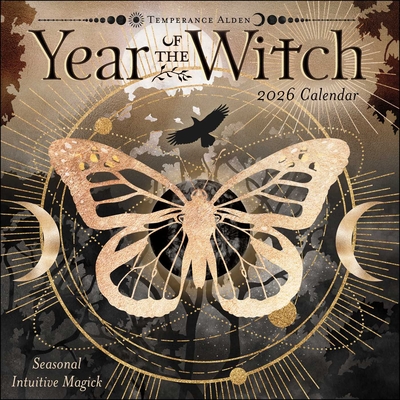 Year of the Witch 2026 Wall Calendar: Seasonal Intuitive Magick By Temperance Alden Cover Image
