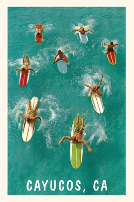 The Vintage Journal Surfers, Cayucos, California (Pocket Sized - Found Image Press Journals)