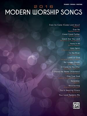 2016 Modern Worship Songs: Piano/Vocal/Guitar Cover Image