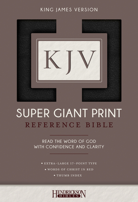 KJV Super Giant Print Bible cover