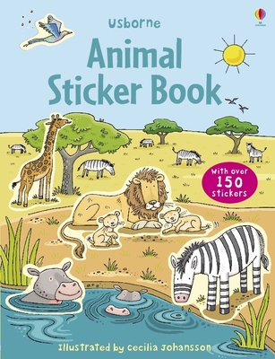 First Sticker Book Animals (First Sticker Books) By Jessica Greenwell, Cecilia Johansson (Illustrator) Cover Image