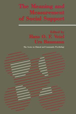 Cover for The Meaning and Measurement of Support (Series in Clinical and Community Psychology)