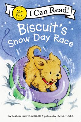 Biscuit’s Snow Day Race: A Winter and Holiday Book for Kids (My First I Can Read) cover