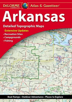 Delorme Atlas & Gazetteer: Arkansas By Rand McNally Cover Image