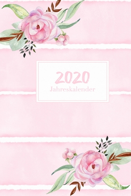 2020 Jahreskalender: A5 Minimalistischer Kalender Terminplaner Jahreskalender Taschenkalender mit Wochenübersicht By S&l Jahreskalender Cover Image