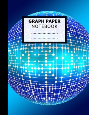 Graph Paper Notebook: Composition Grid Graph Paper 110 Pages, 4x4 Quad-Ruled Notebook (Large, 8.5x11 in.) Cover Image
