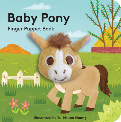 Baby Pony: Finger Puppet Book Cover Image