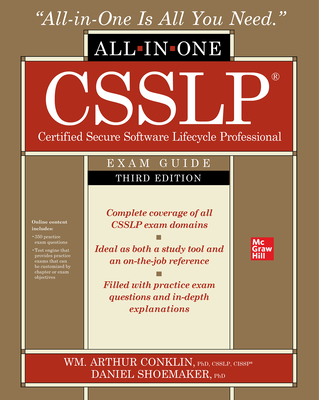 Csslp Certified Secure Software Lifecycle Professional All-In-One Exam Guide, Third Edition Cover Image