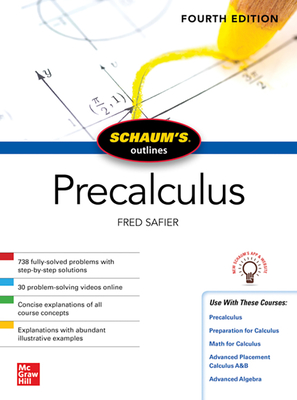 Schaum's Outline of Precalculus, Fourth Edition Cover Image