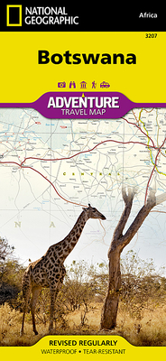 Botswana Map (National Geographic Adventure Map #3207) Cover Image