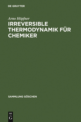 Irreversible Thermodynamik Für Chemiker Cover Image