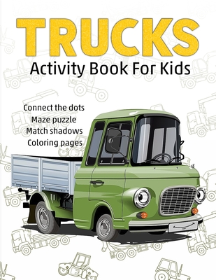 Download Trucks Activity Book For Kids Fun Activity Books For Boys Trucks Planes And Cars Unique Coloring Pages Dot To Dot Mazes Match Shadows How To Dr Paperback Murder By The Book