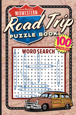 Great American Midwestern Road Trip Puzzle Book By Applewood Books Cover Image