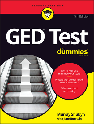 GED Test for Dummies 4e (For Dummies (Lifestyle)) Cover Image