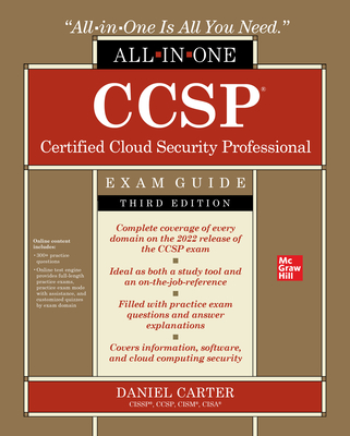 Ccsp Certified Cloud Security Professional All-In-One Exam Guide, Third Edition Cover Image