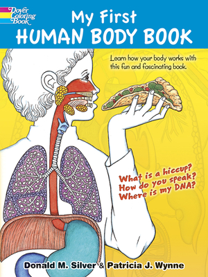 My First Human Body Book Coloring Book (Dover Children's Science Books) Cover Image