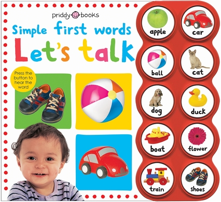 Simple First Words Let's Talk By Roger Priddy Cover Image