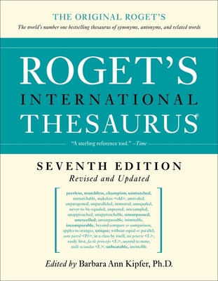 Roget's International Thesaurus, 7th Edition Cover Image