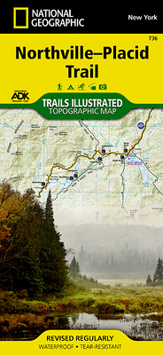 Northville-Placid Trail Map (National Geographic Trails Illustrated Map #736) Cover Image