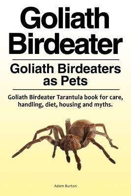 Goliath Birdeater . Goliath Birdeaters as Pets. Goliath Birdeater Tarantula book for care, handling, diet, housing and myths. Cover Image