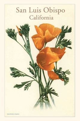 The Vintage Journal San Luis Obispo, California Poppies Cover Image