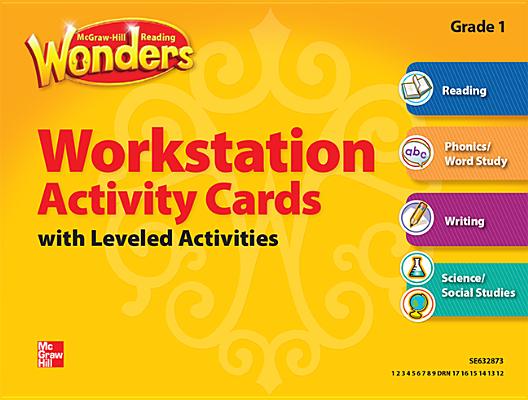 Reading Wonders, Grade 1, Workstation Activity Cards Package Cover Image