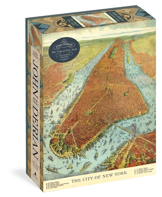 John Derian Paper Goods: The City of New York 750-Piece Puzzle (Artisan Puzzle) Cover Image