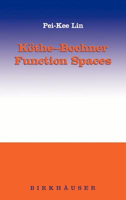 Köthe-Bochner Function Spaces Cover Image