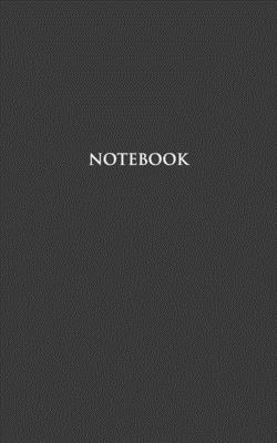 Notebook: Hand Writing Notebook - Small (5 x 8) inches) - 110 Numbered Pages - Black Softcover By Great Lines Cover Image