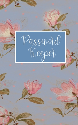 Password Keeper: Website password Tracker with alphabetical tabs Cover Image