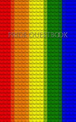 Rainbow Pride Guest Book: Rainbow Pride Guest Book Cover Image