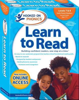 Hooked on Phonics Learn to Read - Levels 7&8 Complete: Early Fluent Readers (Second Grade | Ages 7-8) (Learn to Read Complete Sets #4) By Hooked on Phonics (Producer) Cover Image