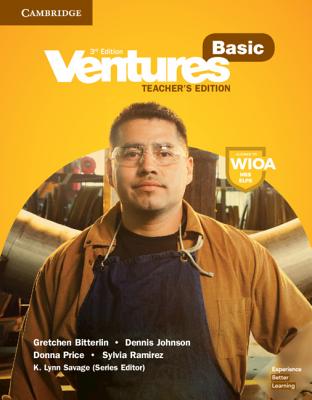 Ventures Basic Teacher's Edition By Gretchen Bitterlin, Dennis Johnson, Donna Price Cover Image