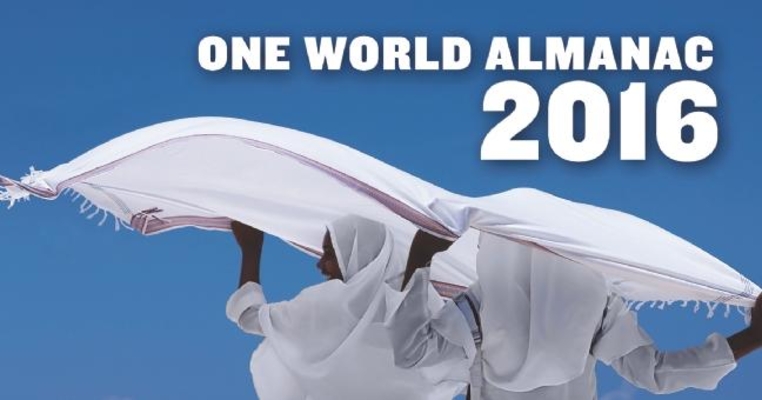 One World Almanac 2016 Cover Image
