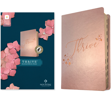 【希少品】英語の聖書　NLT Thrive Bible 書き込めるノート欄付き NLT Thrive Devotional Bible for Women, Filament Enabled