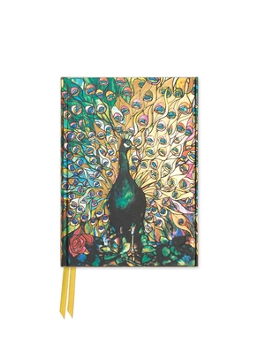 Tiffany: Displaying Peacock (Foiled Pocket Journal) (Flame Tree Pocket Notebooks) By Flame Tree Studio (Created by) Cover Image