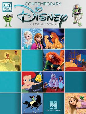 Contemporary Disney: Easy Guitar with Tab By Hal Leonard Corp (Created by) Cover Image