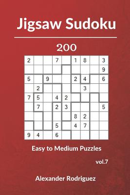 jigsaw sudoku puzzles 200 easy to medium vol 7 paperback head house books