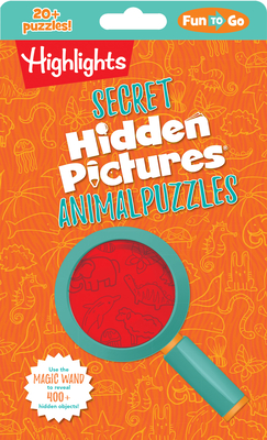 Secret Hidden Pictures® Animal Puzzles (Highlights Fun to Go) Cover Image