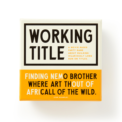 Working Title Game By Brass Monkey Cover Image