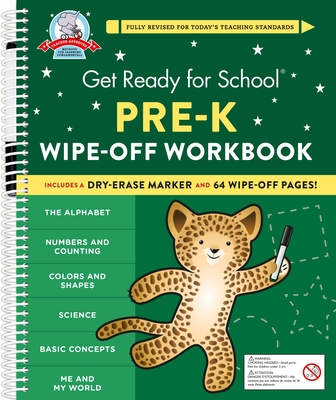 Get Ready for School: Pre-K Wipe-Off Workbook By Heather Stella Cover Image