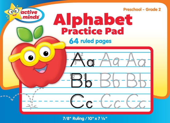 Active Minds Alphabet Practice Pad [With Battery] Cover Image