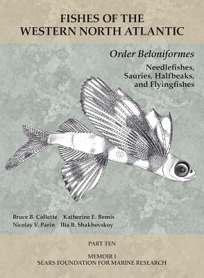 Order Beloniformes: Needlefishes, Sauries, Halfbeaks, and Flyingfishes: Part 10 (Fishes of the Western North Atlantic) By Bruce B. Collette, Katherine E. Bemis, Nicolay V. Parin, Ilia B. Shakhovskoy Cover Image