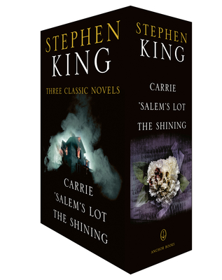 Stephen King Three Classic Novels Box Set: Carrie, 'Salem's Lot, The Shining By Stephen King Cover Image