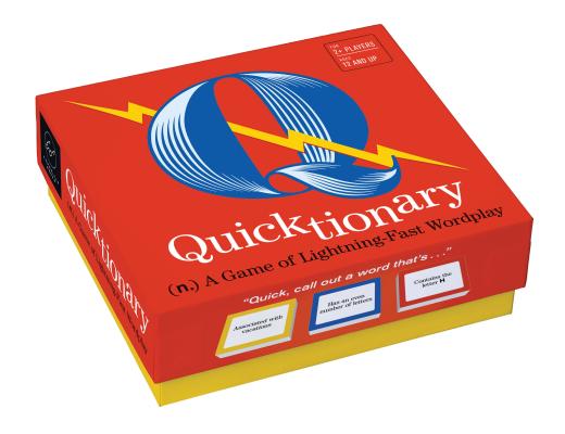 Quicktionary: A Game of Lightning-fast Wordplay By Forrest-Pruzan Creative Cover Image