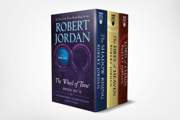 Wheel of Time Premium Boxed Set II: Books 4-6 (The Shadow Rising, The Fires of Heaven, Lord of Chaos) Cover Image